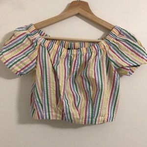 Off the shoulder top